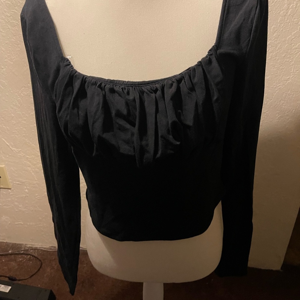 Elegant Black Women's Top